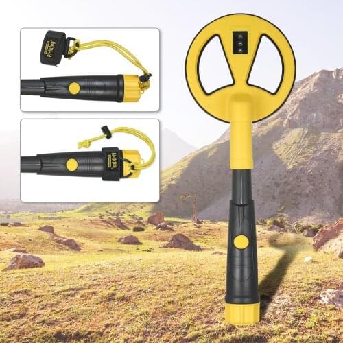 Portable Metal Detector Handheld Metal Scanner IP68 Waterproof Metal Detectors with Sound & Light Vibration Alarms