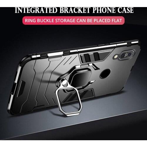Shockproof Armor Case For ASUS Zenfone Max Pro M1 ZB601KL ZB602KL Case Finger Ring Magnetism Holder Max Pro M1 Cover