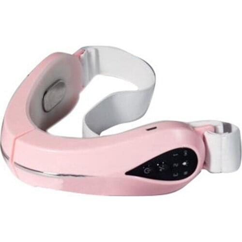 Facial V-Line Lifting Red Blue LED Photon Light Therapy EMS Massage Face Care Slimming Machine Reduce Double Chin