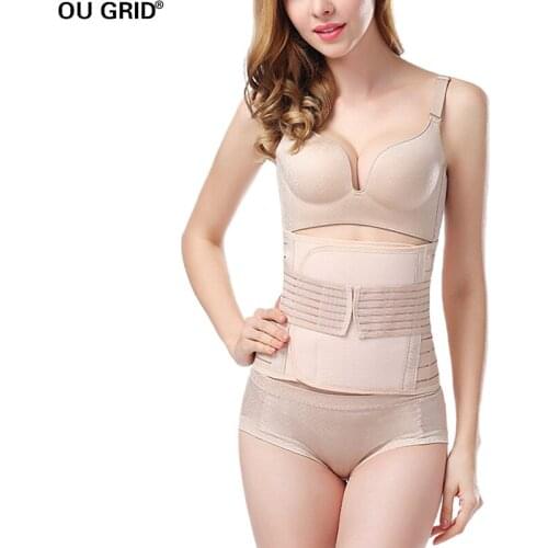 Women Postpartum Girdle Corset Recovery Belly Band Wrap Belt for an Hourglass Shaper