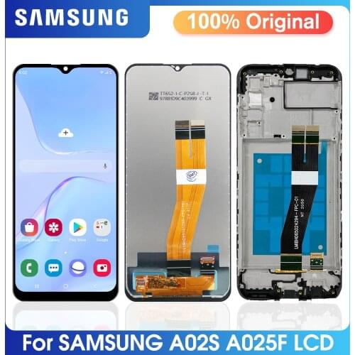 Samsung Galaxy A02S LCD Original Display 6.5"For SM-A025F A025F/DS A025G A025G/DS A025M A025M/DS A025U Touch Screen Replacement