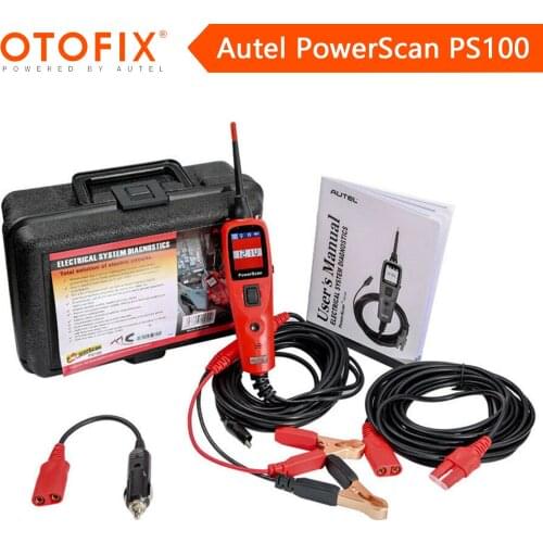 2021 Autel PowerScan PS100 Automotive Circuit Tester Power Circuit Probe Kit Electrical System Diagnostic Tool