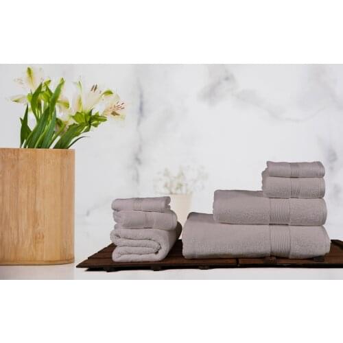 700 Gsm Turkish Towel, Mix Set Of Bathroom Towels, 7 pieces, 1 Bath Sheet, 2 Bath Towel, 2 Hand Towel, 2 Washcloths, Pack Of 7