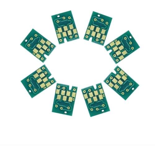 8 Color 300ML Resettable Chips for Epson Stylus Pro 4800 T5651-T5657 T5659 Ink Cartridge Chip