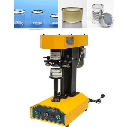 Stainless steel automatic sealing machine canned paper cans tin cans aluminum cans electric can sealing machine