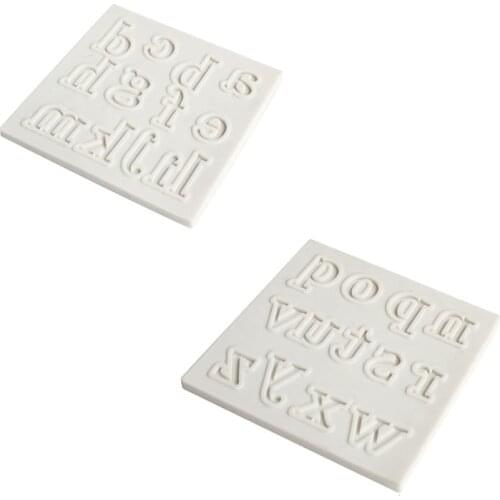 Letters Alphabet Cake Molds Mould Cake Decorating Fondant Tools Wedding Birthday Baking Cake Accessories