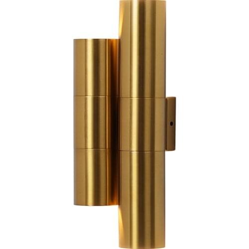 Nordic cylinder electric gold wall lamps aisle bedroom bedside lamp modern living room foyer study sconces wall lights lighting