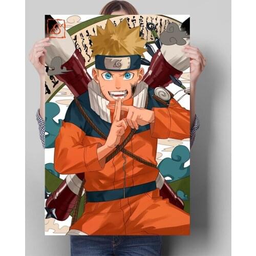 Anime Decoration Poster Naruto Art Print Canvas Painting Children Mural for Modern Home Living Room Decor Cuadros Gift