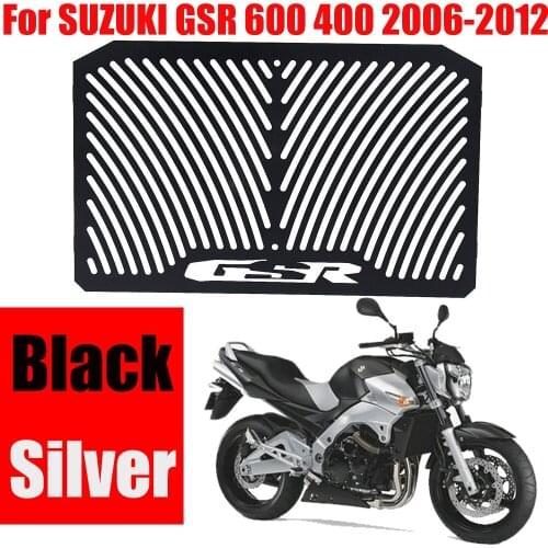 For SUZUKI GSR 600 GSR 400 GSR600 GSR400 2006-2012 2010 2011 Motorcycle Radiator Grille Guard Grill Protection Cover Protector