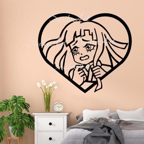 Hot Danganronpa Nursery Wall Stickers Vinyl Art Decals For Living Room Kids Room Waterproof Wall Art Decal
