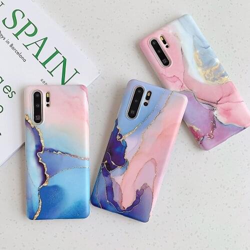 Marble Soft Silicone Back Cover Case For Samsung Galaxy S20 Ultra S20 S10E S10 S8 S9 Plus Note 8 9 10 Pro Gradual Color Case