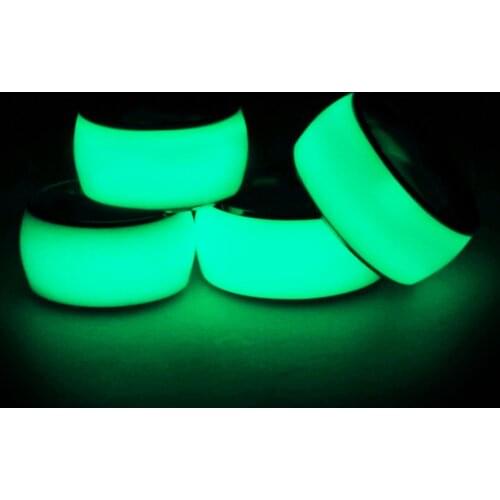 5 size Male Metal Luminous penis lock cock ring ball stretcher bondage head delay time extend testicles sex toy for big man