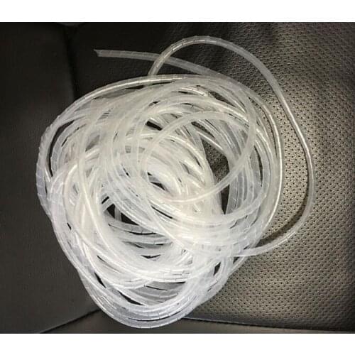 3/ 4/5/6/8/10/12mm Flame retardant spiral bands Cable casing Cable Sleeves Winding pipe white color