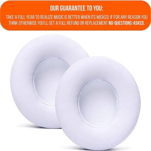 Beats Replacement Earpads - Compatible with Solo 2.0/3.0 Wireless On Ear Headphones by Dr. DRE ONLY (Does NOT FIT Solo 2.0 Wired