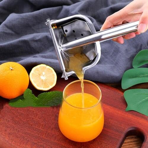 Juicer Squeezer 304 Stainless Steel Portable Vegetable Fruit Manual Juicer Press Lemon Pomegranate Maker Squeeze Kitchen Tools
