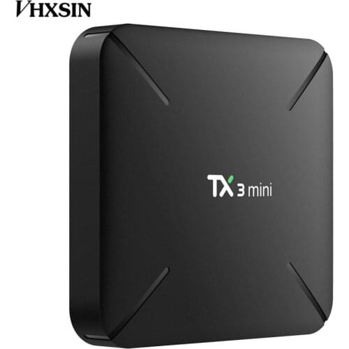 VHXSIN 10 PCS/LOT Tanix TX3 Mini L Android 7.1 TV Box Amlogic S905W 1GB 8GB / 2GB 16GB 2.4G WiFi