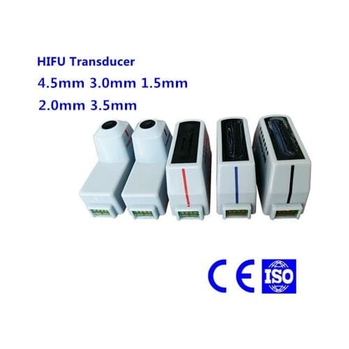 High Intensity Focused Ultrasound transducer for skin rejuvenation HIFU Face lift