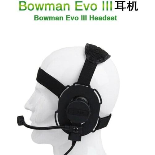 Z-TAC New Tactical Hunting Bowman Evo III Headset Adjustable Double Side Earpieces