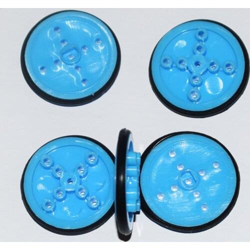 10/100pcs 32MM 2mm hole with TT hole rubber wheel/yuanmbm/Technology model parts/diy toy accessories/baby toys for children