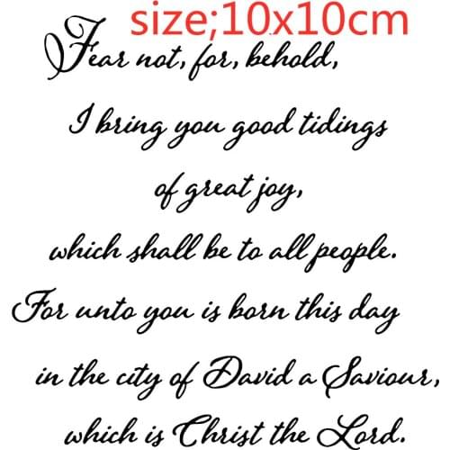 English Short Term Pattern Stamp Scrapbooking Alphabet Stamp Embossing Craft Making Silicone Transparent Stamps