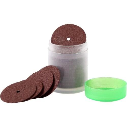 36pcs/1tube Dremel accessories 24mm Abrasive Disc Cutting Discs Reinforced Cut Off Grinding Wheels Rotary Blade Cuttters Tools