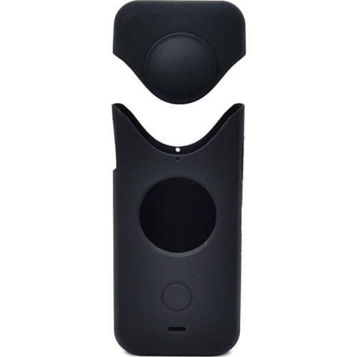 Hot Silicone Case Soft Cover Shell Dustproof Lens Cover Protective Sleeve for Insta360 One X2 Camera Accessories