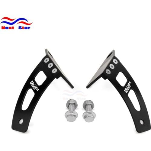 Motorcycle Black Front Headlight Upper Fairing Brackets For Polaris RZR XP1K XP1K-4 2014 2015 2016 RZR900 RZR-S1000 2016