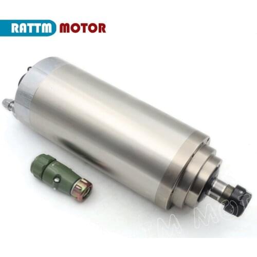 3KW ER20 WATER-COOLED SPINDLE MOTOR 12A 100x220mm 24000rpm 220V 400Hz for CNC ROUTER ENGRAVING MILLING GRIND MACHINE