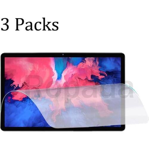3 Packs soft PET screen protector for Lenovo tab P11 TB-J606F Xiaoxin Pad 11 protective tablet film