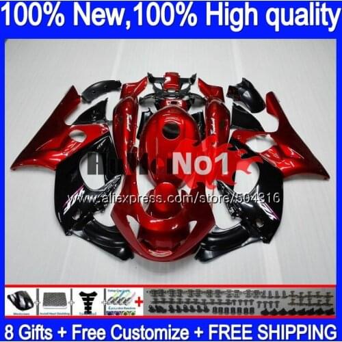 YZF 600R For YAMAHA YZF600R Thundercat 2002 2003 2004 05 06 07 39MC.180 YZF-600R 96 02 03 04 2005 2006 2007 Hot red blk Fairings