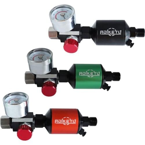 Oil-Water Separator Air Filter Pneumatic Spray Gun Pressure Regulator Gauge Control Valve Pneumatic Tool Accessories