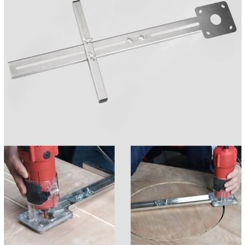 Trimmer Machine Base Slotting Cutting Multiple Functions in One Solid Woodworking Trimming Machine Bracket Slotting