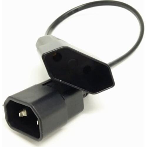 PDU/UPS C13 outlet to Switzerland Outlet socket,IEC320 C14 to Swiss SEV1011 receptacle.Switzerland PDU extension cord,30cm