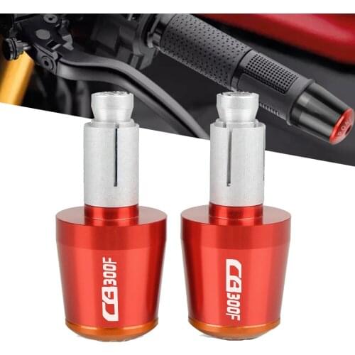 Motorcycle Handlebar Gear Balanced Plug Slider Handle Bar End Grips Cap For Honda CB300F CB 300 F CB-300F 2014 2015 2016-2018