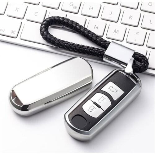 Car Styling TPU Car Key Cover Case For Mazda 2 3 5 6 CX5 CX7 CX9 Summit M3 M6 Axela Atenza CX-3 CX-5 Key Shell Car Accessories