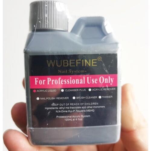 40ml/Bottle EMA Nail Art Acrylic Liquid Monomer No Smel Polish Polymer Crystal Acrylic Powder Carving/Dipping/Extension MAFANAIL