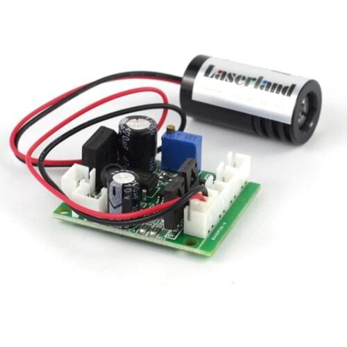 150mW 405nm Blue Violet Purple Laser Diode Module 12VDC TTL Stage Lighting