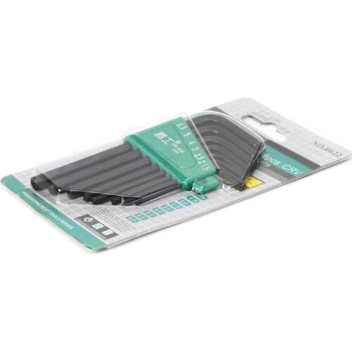 8 Pcs 1.5mm-6mm Hexagon Hex Allen Key Set Wrench Cycling Repair Tool Kit