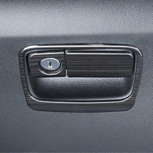 Car co-driver handle decorative ring frame sequins For Honda CRV CR-V 2017 2018 2019 2020 accessories CarStyling