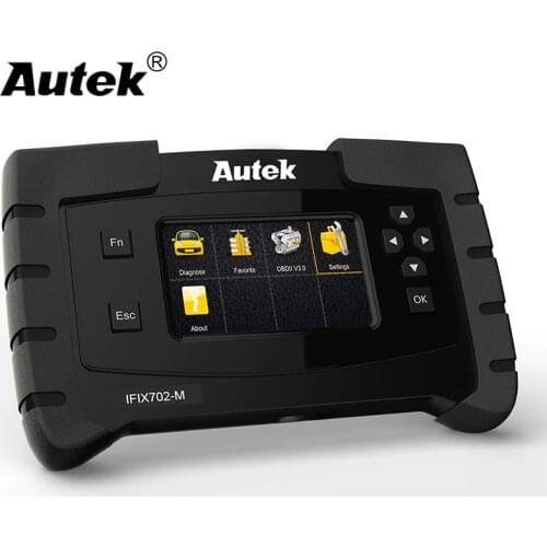 Autek IFIX702M Full System OBDII Automotive Scanner For W212 W204 W168 ABS Airbag Oil Reset Multi-Language OBD2 Diagnostic Tool