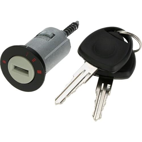 Car Ignition Lock Barrel with 2 Keys for VAUXHALL ASTRA CORSA ZAFIRA MERIVA TIGRA COMBO