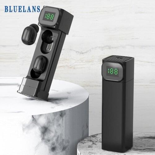 BQC-01 TWS Wireless Bluetooth Earphones Headphones 5.1 Waterproof Headset Stereo Touch Control In-Ear Music Gaming Headphones