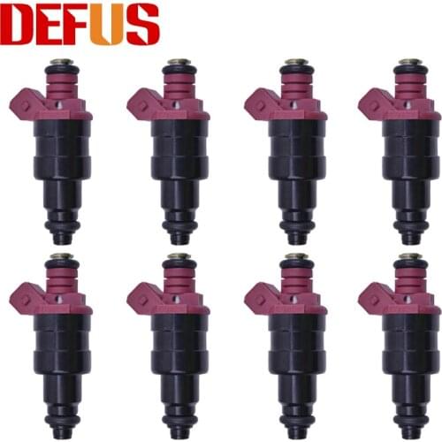 DEFUS 8X 037906031AF Bico Fuel Injector Nozzle For Golf Gl 1.8L Audi 2.0L Mi Injection Values Petrol Gasoline Parts Accessories