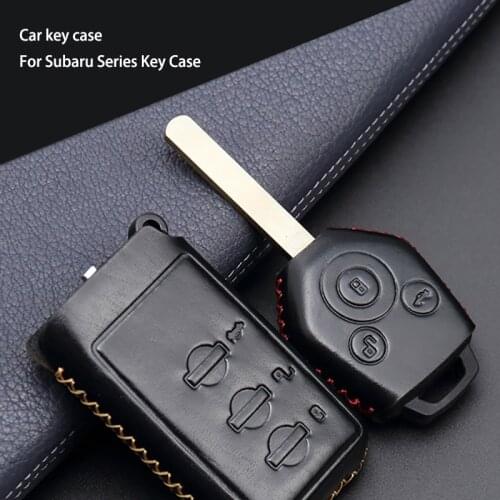 For Volkswagen Subaru Car Series Outback Key Cover Xv Legacy Brz Forester 3button Car Smart Key Cover Protection Decoration