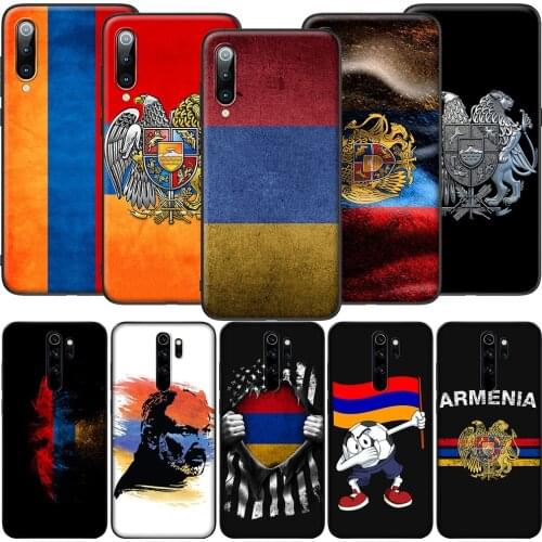 GX23 Armenia Armenians Flag Soft Silicone Case for Redmi Note 4X 5 5A Prime 6 6A 7 7A 8 8A 8T 9 9A 9C 9S Pro Lite