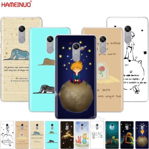 HAMEINUO little prince fox quotes Cover phone Case for Xiaomi redmi 5 4 1 1s 2 3 3s pro PLUS redmi note 4 4X 4A 5A