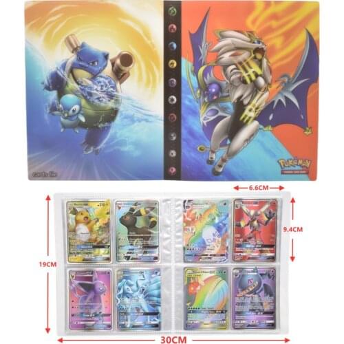 Anime Game Pokemon Pikachu Charizard Game Battle Collection Card Collection Album Pokemon Card Book Childrens Toys