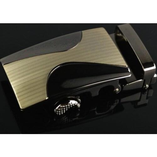 Belt buckle business casual mens belt automatic buckle