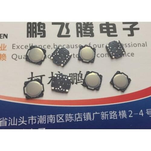 Original new 100% SKRRAJE010 large film touch switch 7.5*7*0.6 pot SMD 4pin thin key