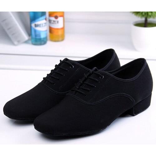 BD61 professional black heel 2.5cm Oxford Square BD dance shoes ballroom dancing shoes latin american men leather